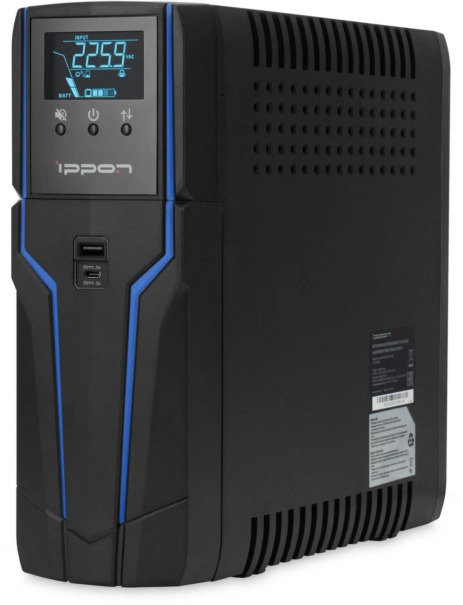 ИБП Ippon Game Power Pro 1000,  1000ВA [1908308]